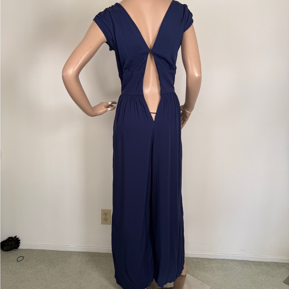 Trashy Diva Navy Blue Wide-Leg Jumpsuit - Picture 4 of 6